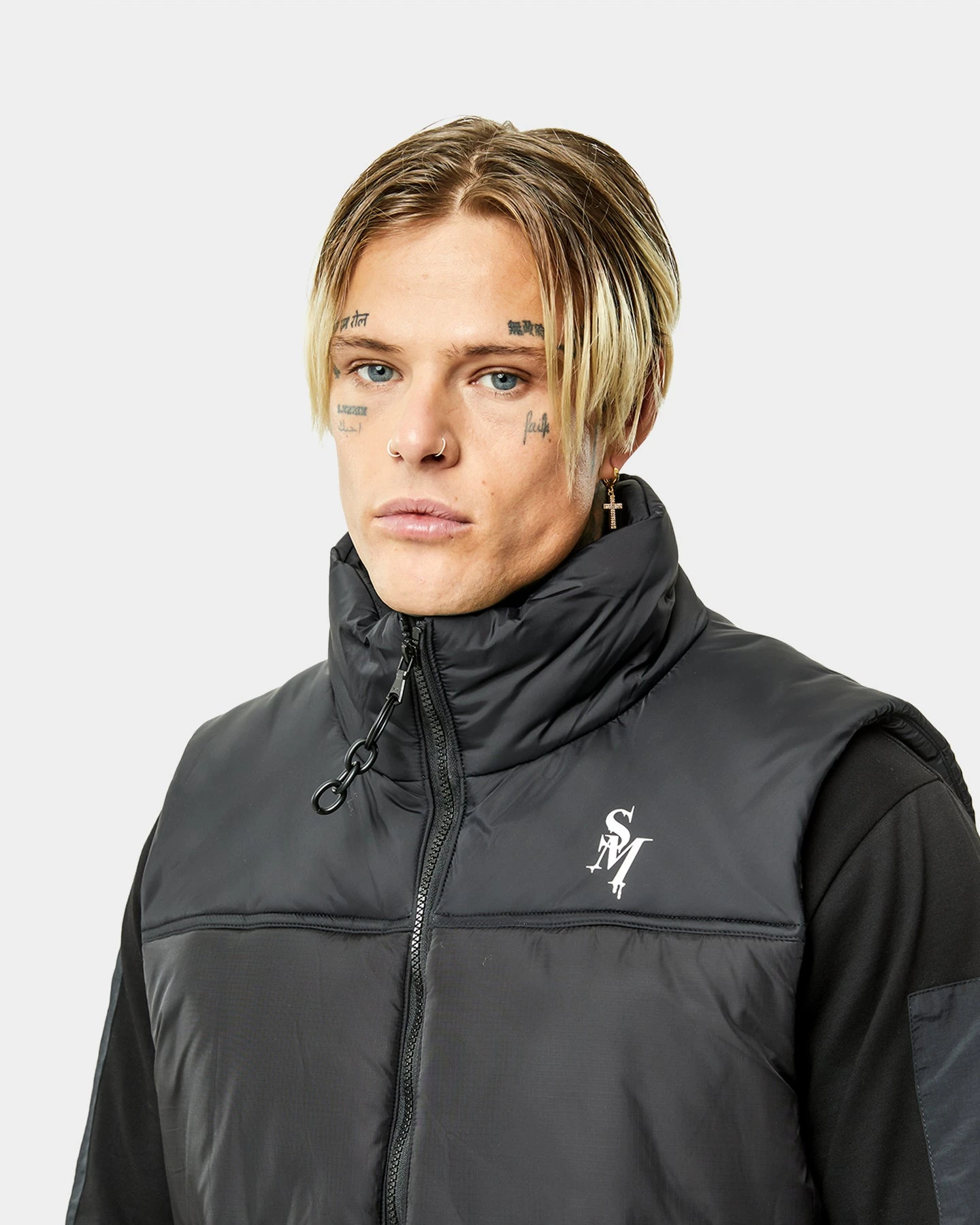 Saint Morta Alpha Homora Puffer Vest Black 8 Saint Morta Alpha Homora Puffer Vest Black - Image 6