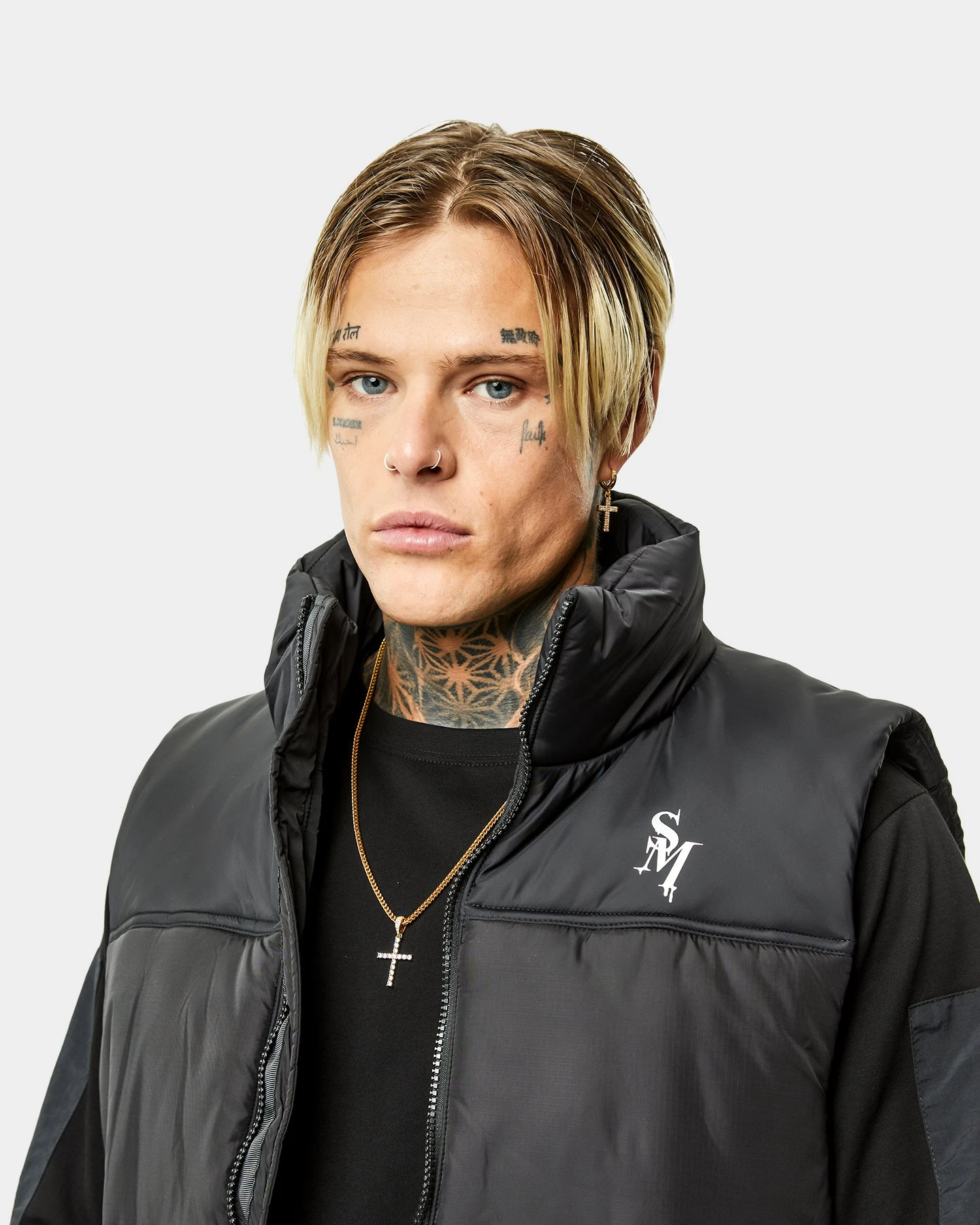 Saint Morta Alpha Homora Puffer Vest Black 10 Saint Morta Alpha Homora Puffer Vest Black - Image 8