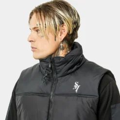 Saint Morta Alpha Homora Puffer Vest Black 21 Saint Morta Alpha Homora Puffer Vest Black -Nuvora Fit Sales 02032911 YB001 mens 0091
