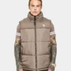 Saint Morta Alpha Homora Puffer Vest Brown -Nuvora Fit Sales 02032911 YX300 mens 0010