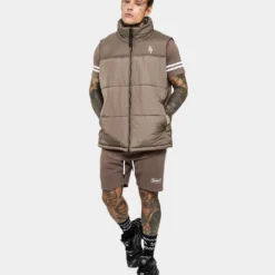 Saint Morta Alpha Homora Puffer Vest Brown -Nuvora Fit Sales 02032911 YX300 mens 0020 17eca161 92be 41e8 b012 1a434d5cb0c1