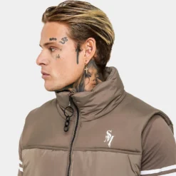 Saint Morta Alpha Homora Puffer Vest Brown -Nuvora Fit Sales 02032911 YX300 mens 0060 7bf58032 f2d7 4d61 a244 b7a9ec3392f2