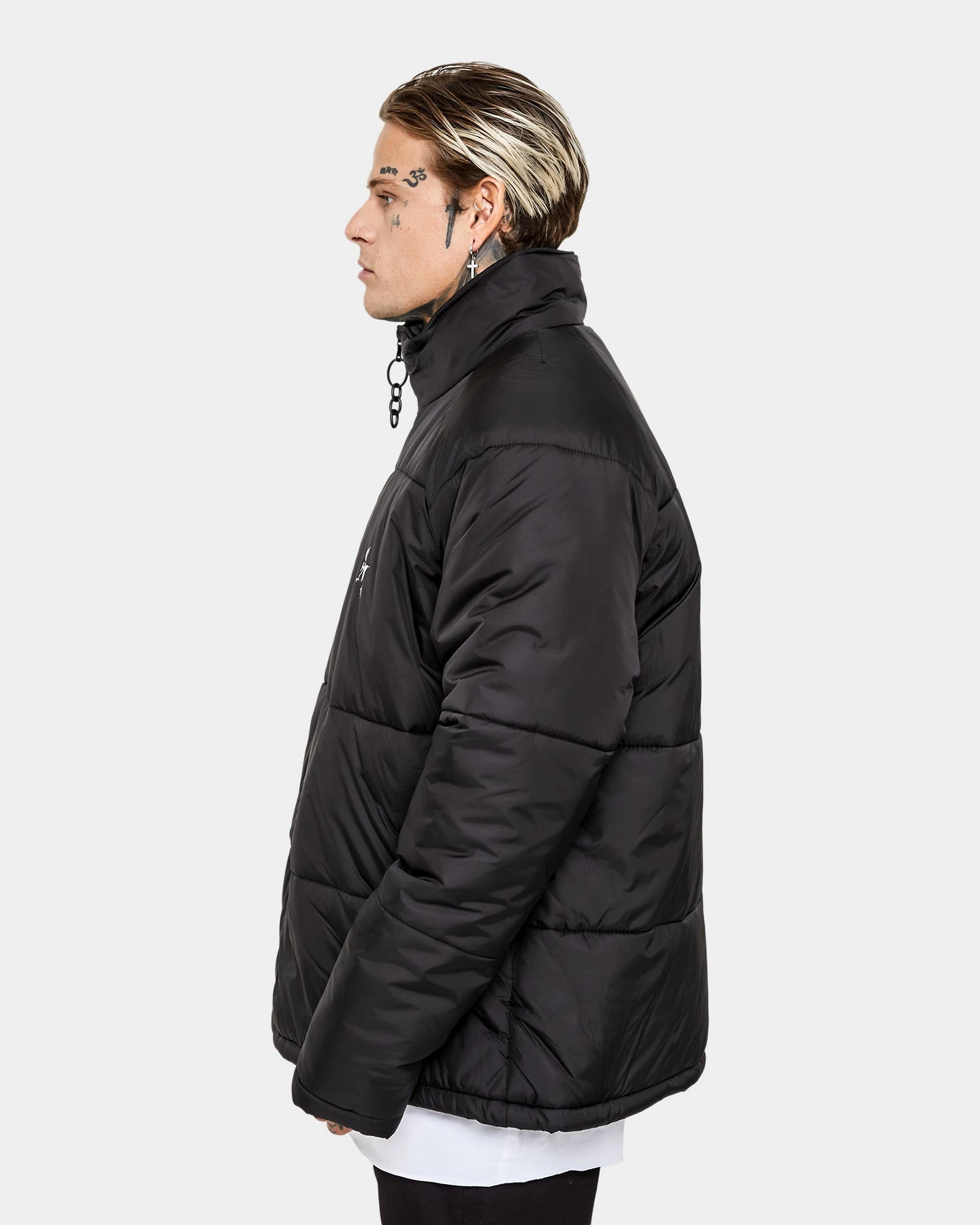 Saint Morta Alpha Homora Puffer Jacket Black 8 Saint Morta Alpha Homora Puffer Jacket Black - Image 6