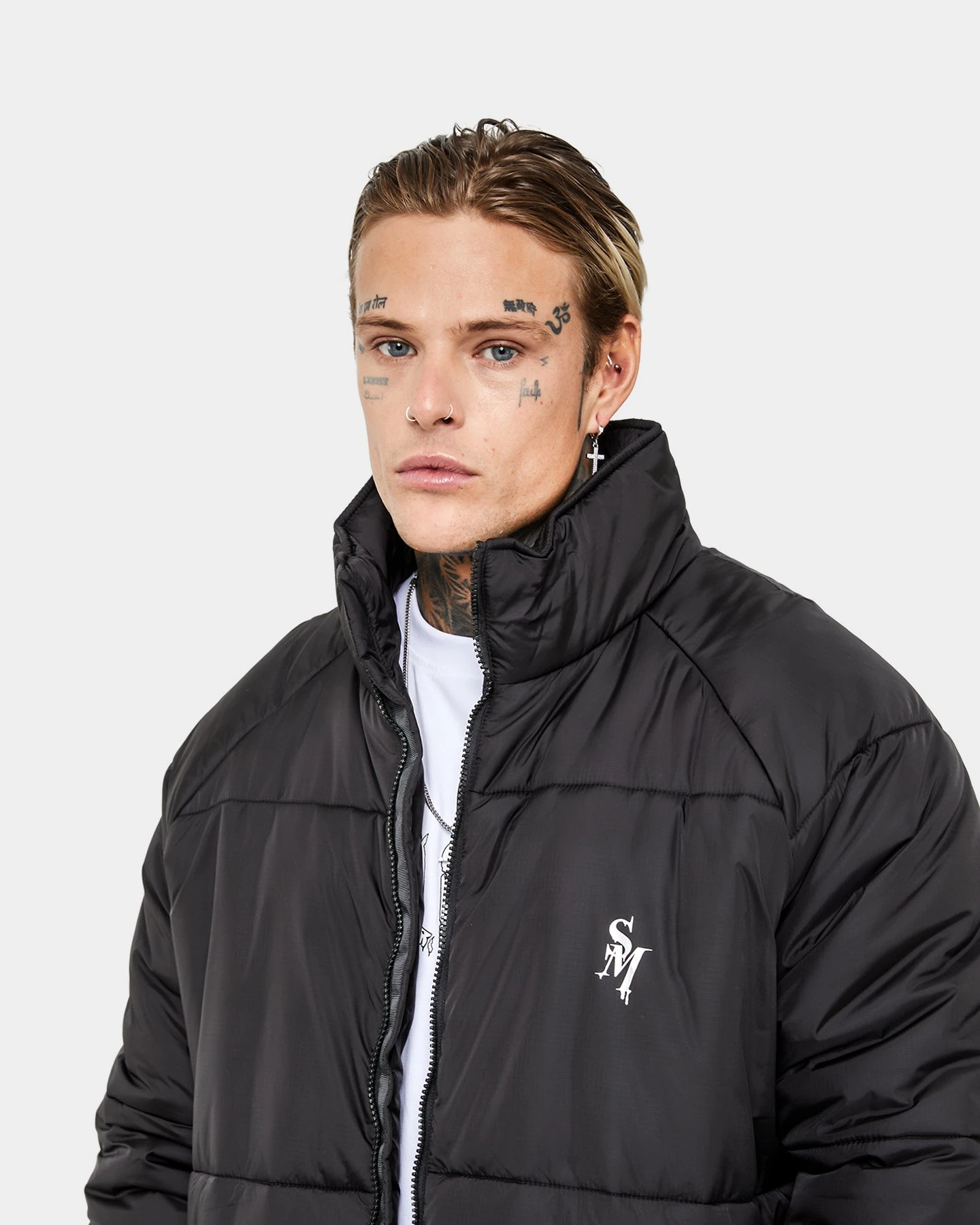 Saint Morta Alpha Homora Puffer Jacket Black 9 Saint Morta Alpha Homora Puffer Jacket Black - Image 7