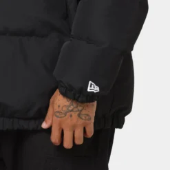 New Era Los Angeles Dodgers Paisley Puffer Jacket Black -Nuvora Fit Sales 02033505 YB001 mens 090