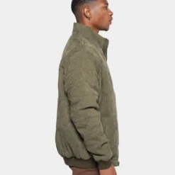 XXIII Oscar Cord Puffer Jacket Khaki -Nuvora Fit Sales 02033575 YK001 mens 00061