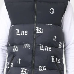 Last Kings Fragment Puffer Vest Black 11 Last Kings Fragment Puffer Vest Black -Nuvora Fit Sales 02033805 YB001 mens 0030