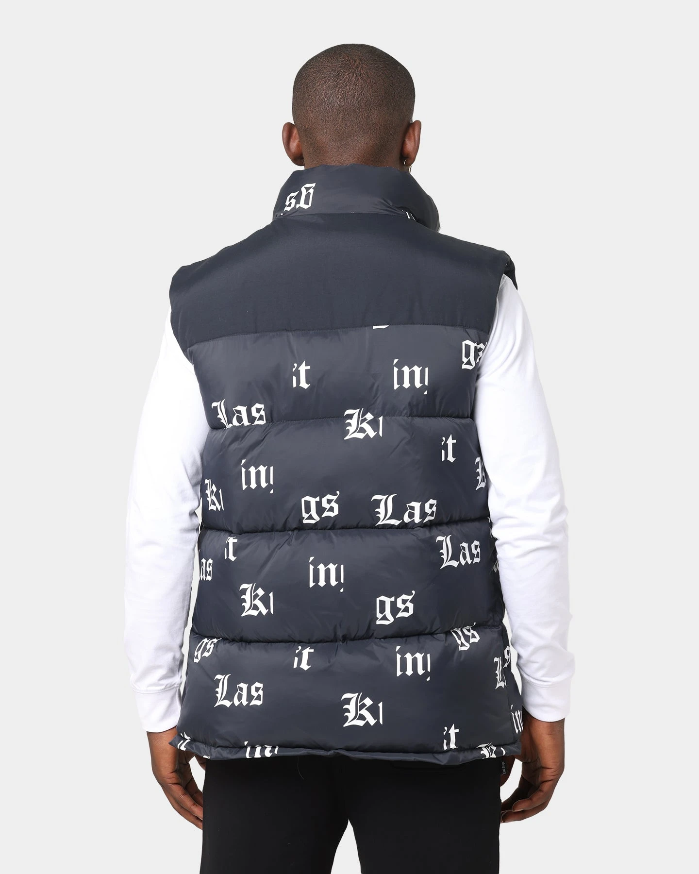 Last Kings Fragment Puffer Vest Black 6 Last Kings Fragment Puffer Vest Black - Image 4