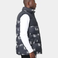 Last Kings Fragment Puffer Vest Black 13 Last Kings Fragment Puffer Vest Black -Nuvora Fit Sales 02033805 YB001 mens 0050