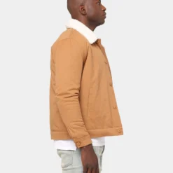 XXIII Gage Sherpa Lined Jacket Toffee -Nuvora Fit Sales 02034610 YT872 mens 0050