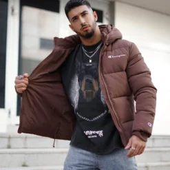 Champion Rochester Puffer Jacket Coco Loco -Nuvora Fit Sales 02034613 YC115 mens 0011 scaled