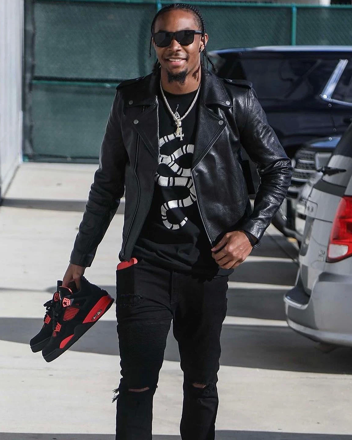 Saint Morta Collector Leather Biker Jacket Black 3 Saint Morta Collector Leather Biker Jacket Black