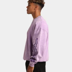 Loiter Born Of Pain Crewneck Purple Tie Dye 16 Loiter Born Of Pain Crewneck Purple Tie Dye -Nuvora Fit Sales 02035422 YP202 mens 0060