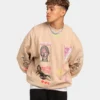 Loiter Hydra Multi Logo Crewneck Tan -Nuvora Fit Sales 02035424 YT001 mens 0010