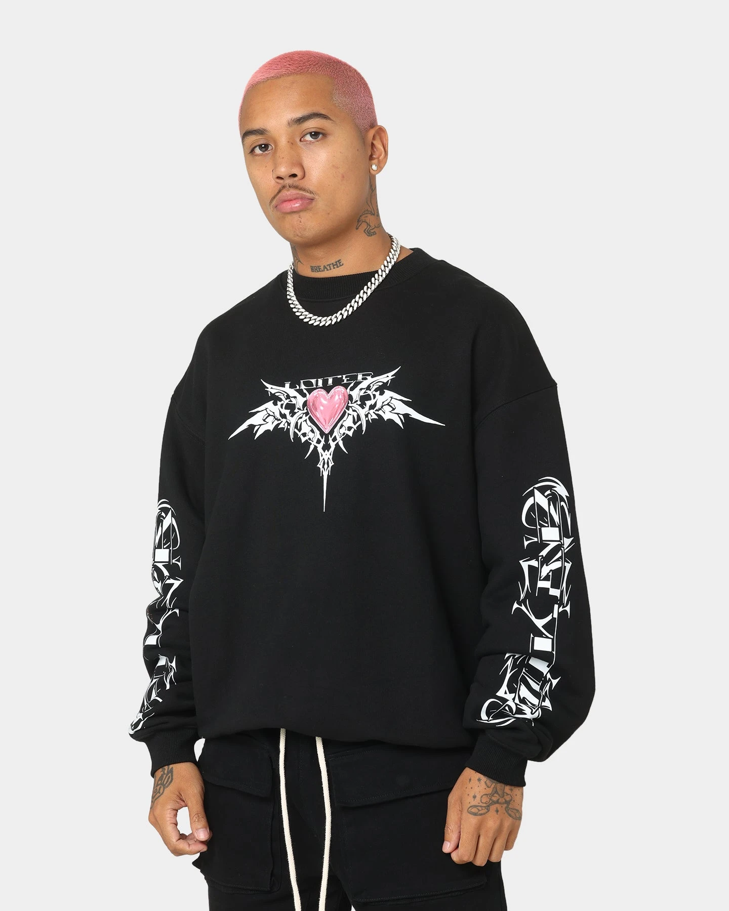 Loiter Ultra Crewneck Black 3 Loiter Ultra Crewneck Black