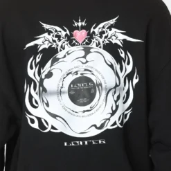 Loiter Ultra Crewneck Black 15 Loiter Ultra Crewneck Black -Nuvora Fit Sales 02035425 YB001 mens 0040