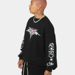 Loiter Ultra Crewneck Black 17 Loiter Ultra Crewneck Black -Nuvora Fit Sales 02035425 YB001 mens 0060