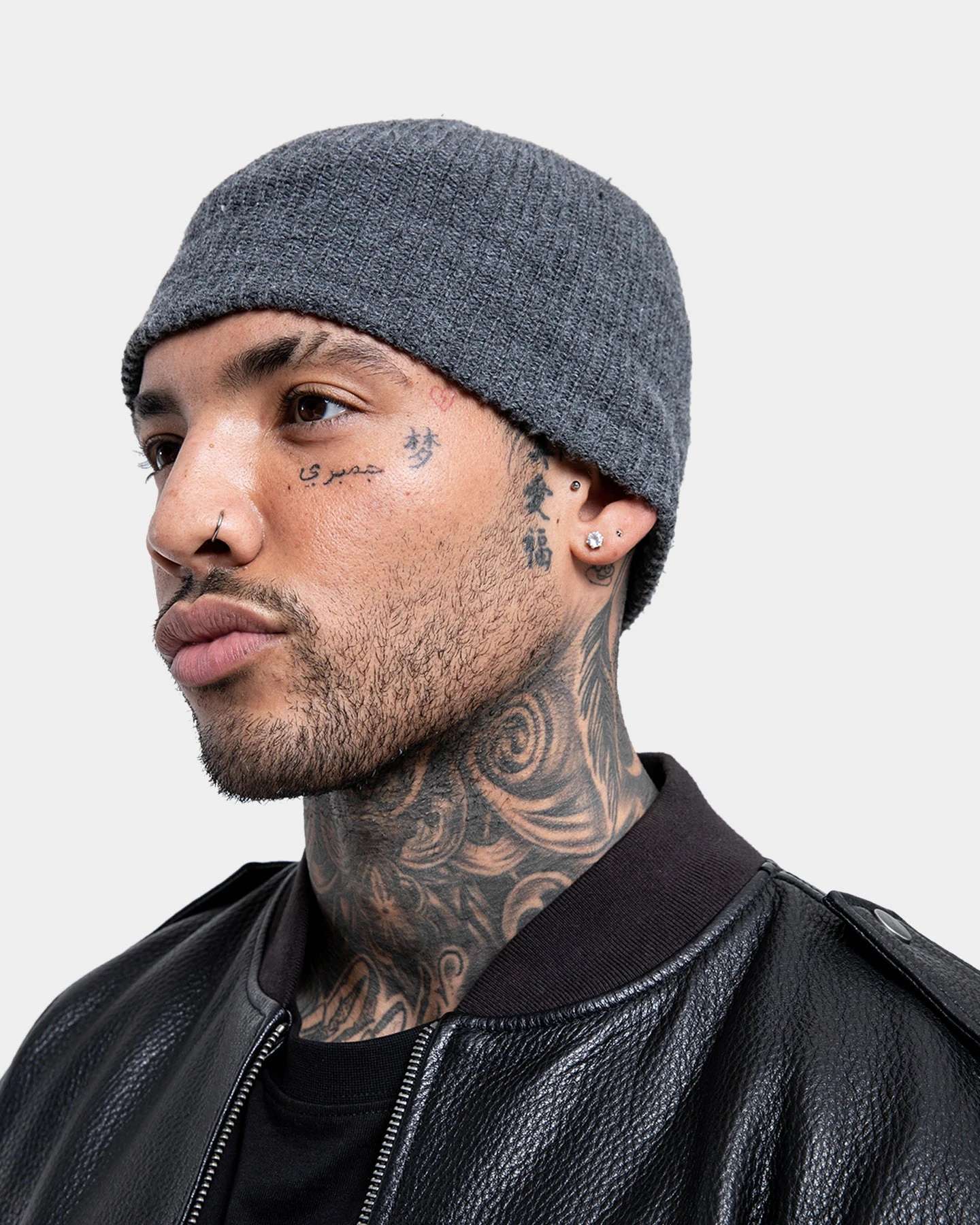 Saint Morta Staten Leather Bomber Jacket Black 8 Saint Morta Staten Leather Bomber Jacket Black - Image 6