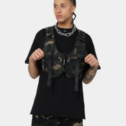 Nuvora Fit Sales 28 DXXMLIFE L-3 A Chain$aw Utility Vest Woodland Camo