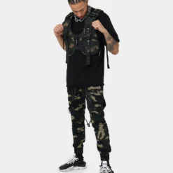 DXXMLIFE L-3 A Chain$aw Utility Vest Woodland Camo -Nuvora Fit Sales 02035579 YC040 mens 0040