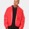 Club Paradise Paxton Puffer Jacket Red -Nuvora Fit Sales 02035730 YR001 mens 0010