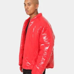 Club Paradise Paxton Puffer Jacket Red -Nuvora Fit Sales 02035730 YR001 mens 0060