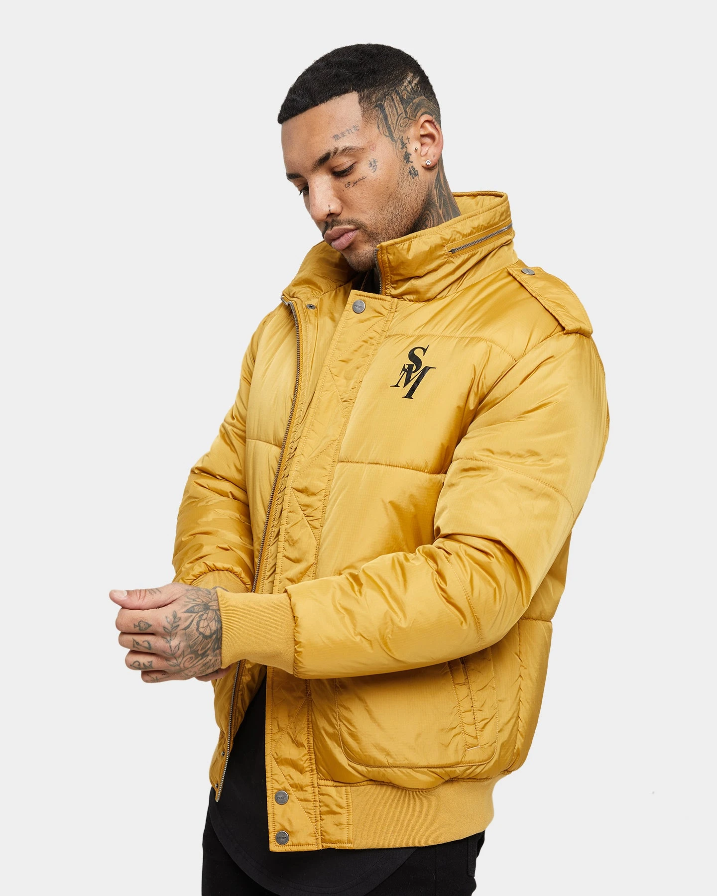 Saint Morta Maverick Puffer Jacket Bronze 4 Saint Morta Maverick Puffer Jacket Bronze - Image 2