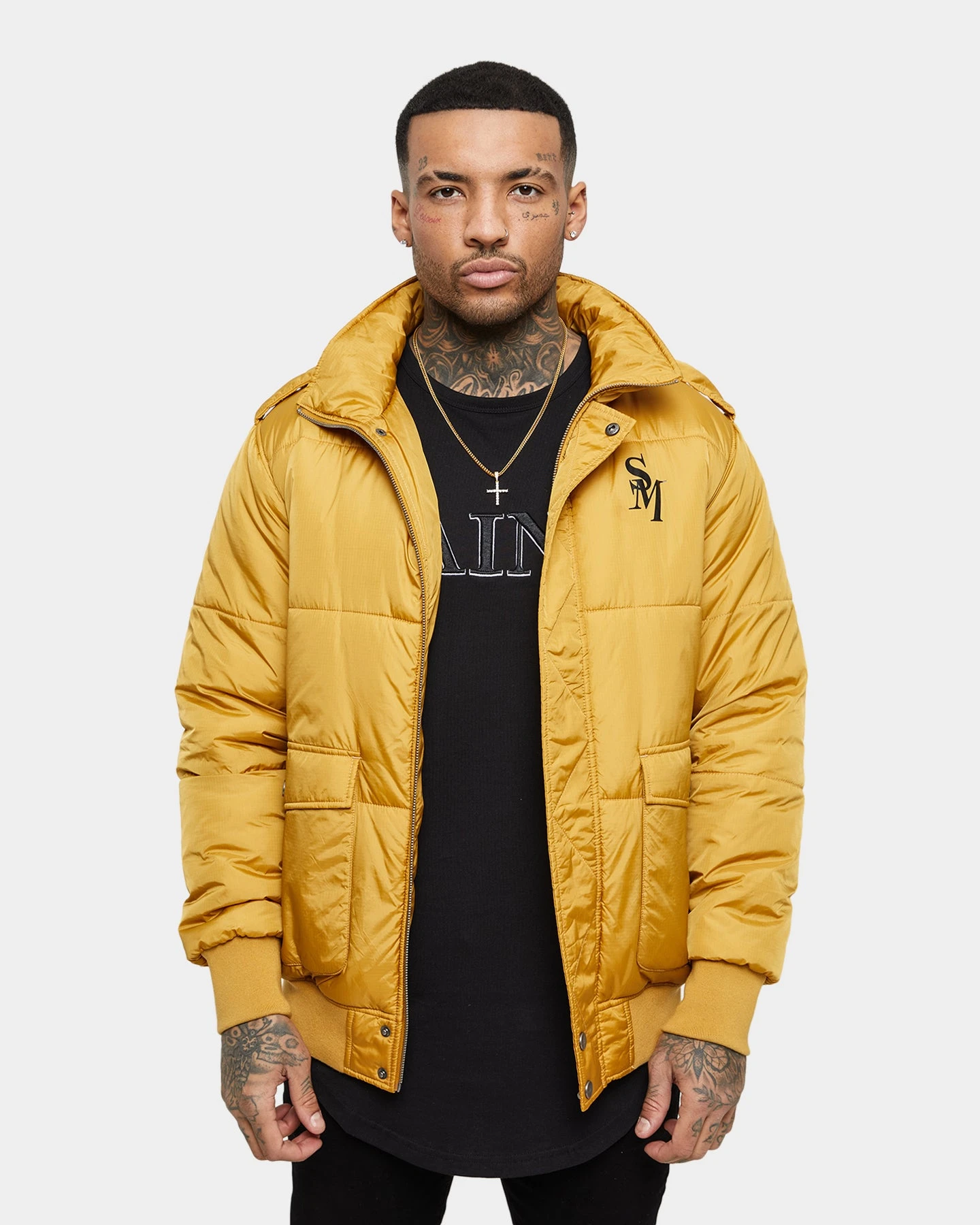 Saint Morta Maverick Puffer Jacket Bronze 6 Saint Morta Maverick Puffer Jacket Bronze - Image 4