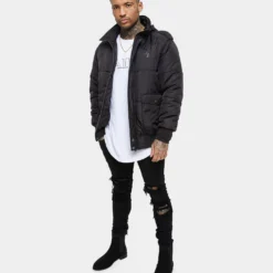 Saint Morta Maverick Puffer Jacket Black -Nuvora Fit Sales 02035771 YB001 mens 020