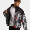 Loiter Constellation Puffer Jacket Black/Multi-Coloured 2 Loiter Constellation Puffer Jacket Black/Multi-Coloured -Nuvora Fit Sales 02035821 YB021 mens 0010