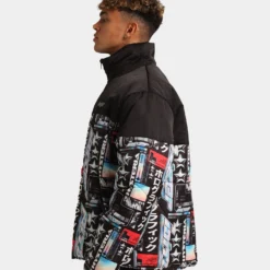 Loiter Constellation Puffer Jacket Black/Multi-Coloured -Nuvora Fit Sales 02035821 YB021 mens 0060