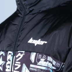 Loiter Constellation Puffer Jacket Black/Multi-Coloured -Nuvora Fit Sales 02035821 YB021 mens 0070