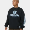 Mitchell & Ness North Carolina Vintage Crewneck Faded Black 1 Mitchell & Ness North Carolina Vintage Crewneck Faded Black -Nuvora Fit Sales 02035970 YB554 mens 0010