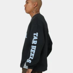 Mitchell & Ness North Carolina Vintage Crewneck Faded Black -Nuvora Fit Sales 02035970 YB554 mens 0060