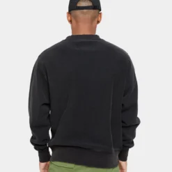 Carre Paris With Love Vintage Crewneck Washed Black -Nuvora Fit Sales 02036029 YW607 mens 0050