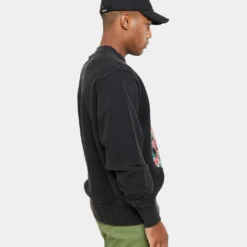 Carre Paris With Love Vintage Crewneck Washed Black -Nuvora Fit Sales 02036029 YW607 mens 0060