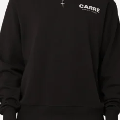 Carre Premium Motion Crewneck Black -Nuvora Fit Sales 02036093 YB001 mens 0040