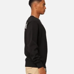 Carre Premium Motion Crewneck Black -Nuvora Fit Sales 02036093 YB001 mens 0060