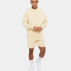 Carre Premium Motion Crewneck Cappuccino/Grey -Nuvora Fit Sales 02036093 YC775 mens 0020