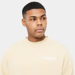 Carre Premium Motion Crewneck Cappuccino/Grey -Nuvora Fit Sales 02036093 YC775 mens 0070