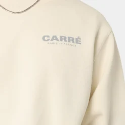 Carré Motion Crewneck Off White -Nuvora Fit Sales 02036093 YO007 mens 050