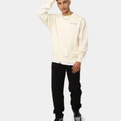 Carré Motion Crewneck Off White -Nuvora Fit Sales 02036093 YO007 mens 090