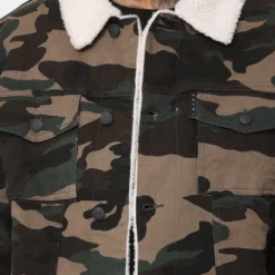 Saint Morta Camo Sherpa Jacket Camo -Nuvora Fit Sales 02036103 YC001 mens 030