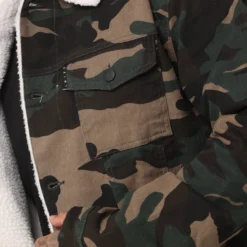 Saint Morta Camo Sherpa Jacket Camo -Nuvora Fit Sales 02036103 YC001 mens 080