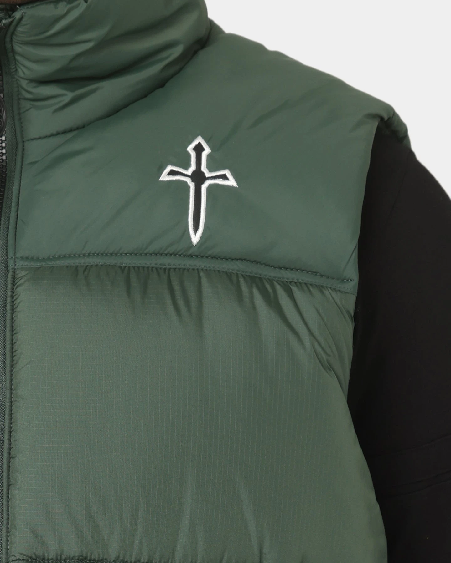 Saint Morta Kingdom Puffer Vest Dark Green 5 Saint Morta Kingdom Puffer Vest Dark Green - Image 3