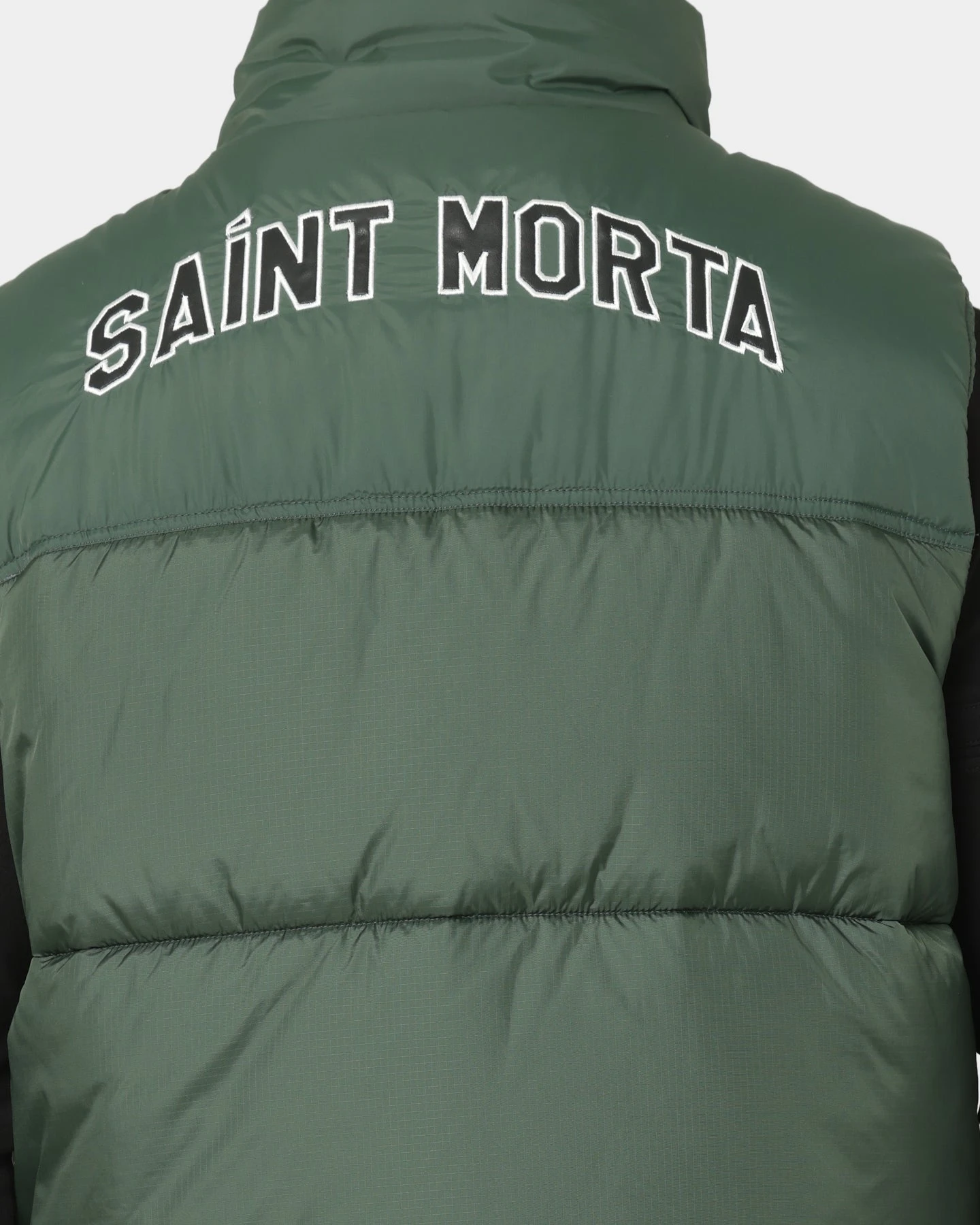 Saint Morta Kingdom Puffer Vest Dark Green 6 Saint Morta Kingdom Puffer Vest Dark Green - Image 4