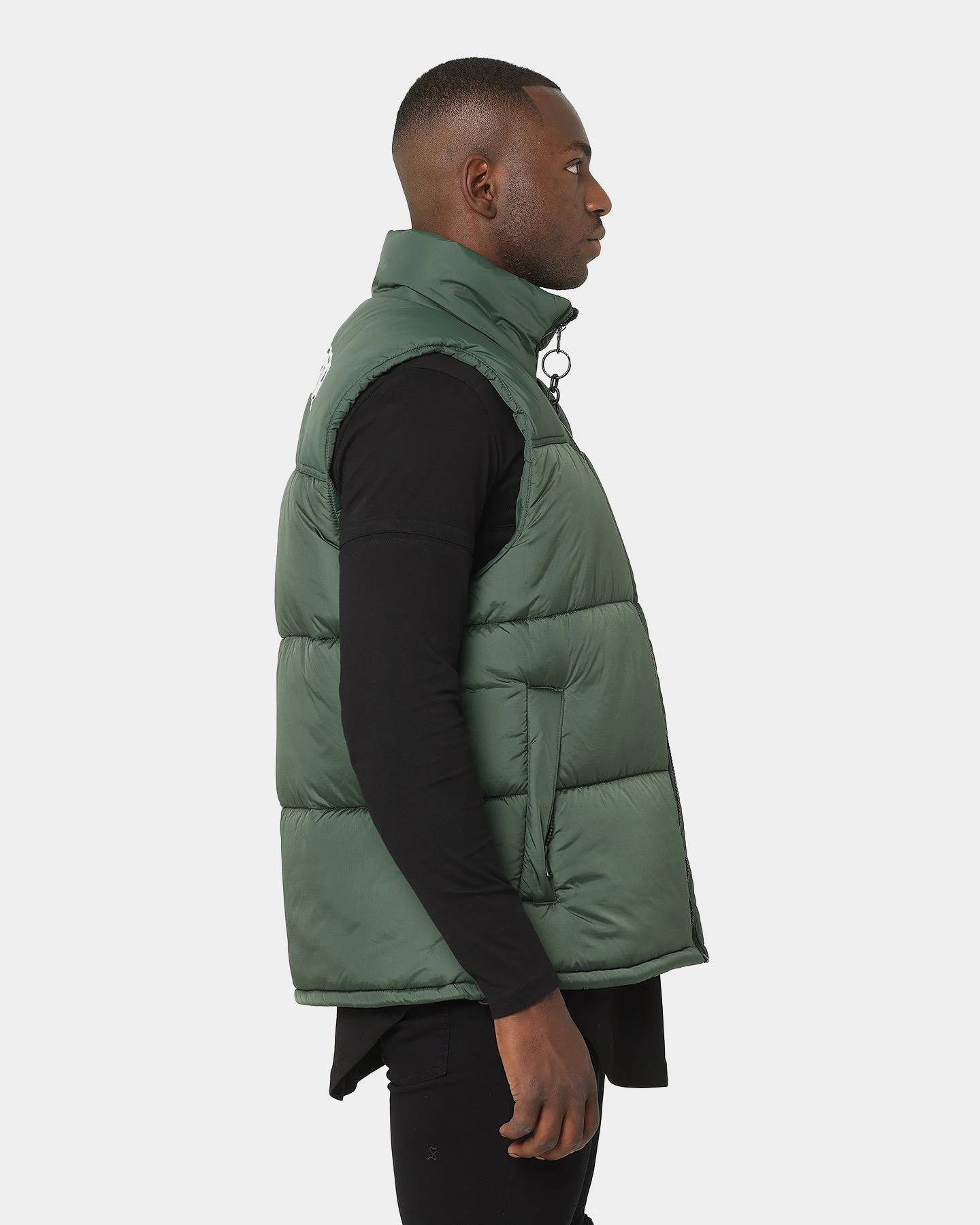 Saint Morta Kingdom Puffer Vest Dark Green 7 Saint Morta Kingdom Puffer Vest Dark Green - Image 5