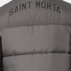 Saint Morta Kingdom Puffer Vest Dark Grey -Nuvora Fit Sales 02036104 YD030 mens 040