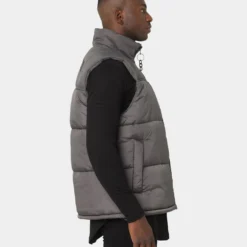 Saint Morta Kingdom Puffer Vest Dark Grey -Nuvora Fit Sales 02036104 YD030 mens 050