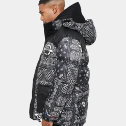 Carre Bandana Ultra Roadman Puffer Jacket Black 24 Carre Bandana Ultra Roadman Puffer Jacket Black -Nuvora Fit Sales 02036142 YB001 mens 0040